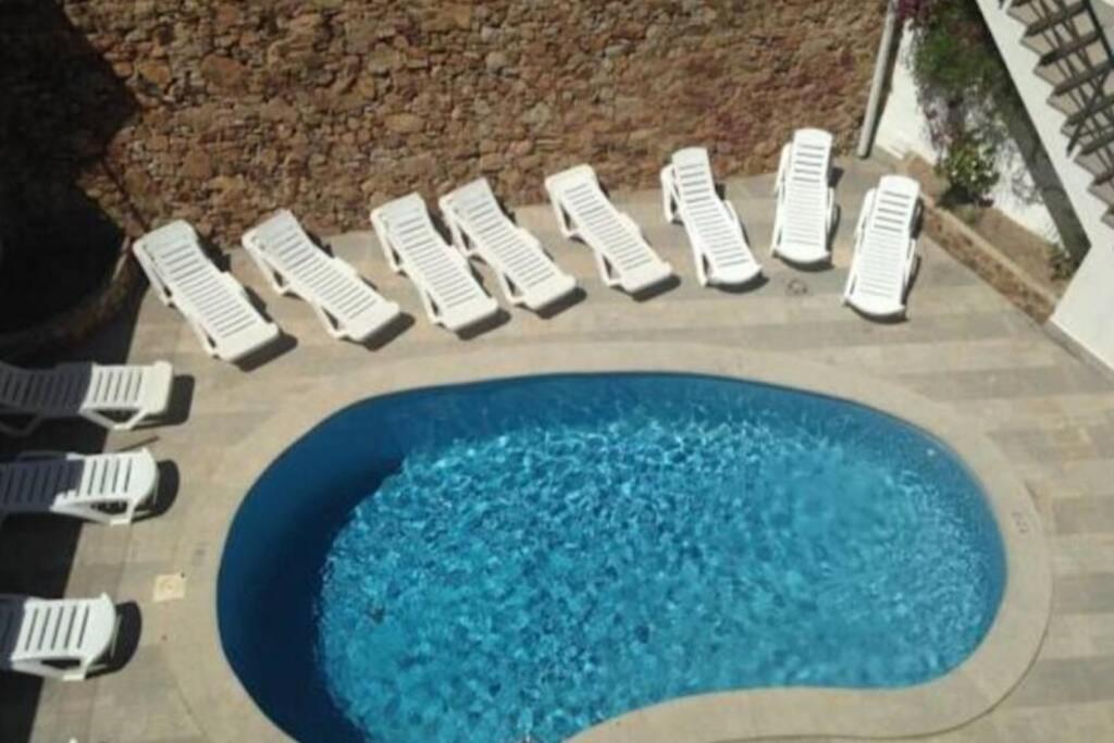 Apartamento Con Piscina En El Centro De Blanes Esterno foto